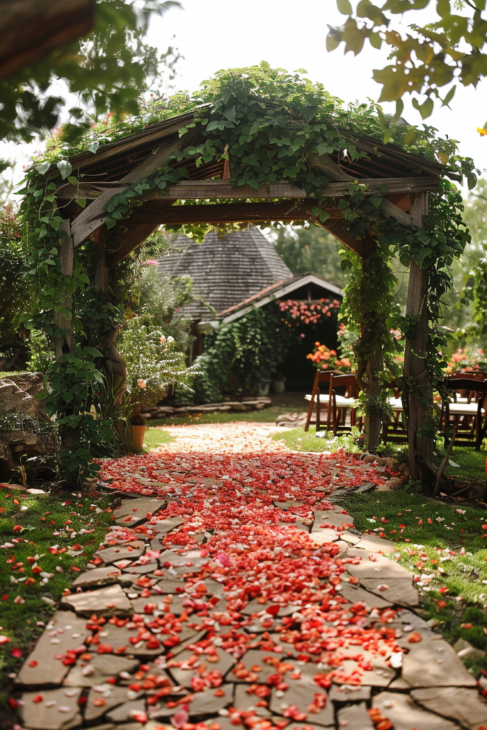 14 Enchanting Wedding Garden Paths