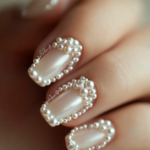 40 Modern Elegant Wedding Nail Art Inspirations