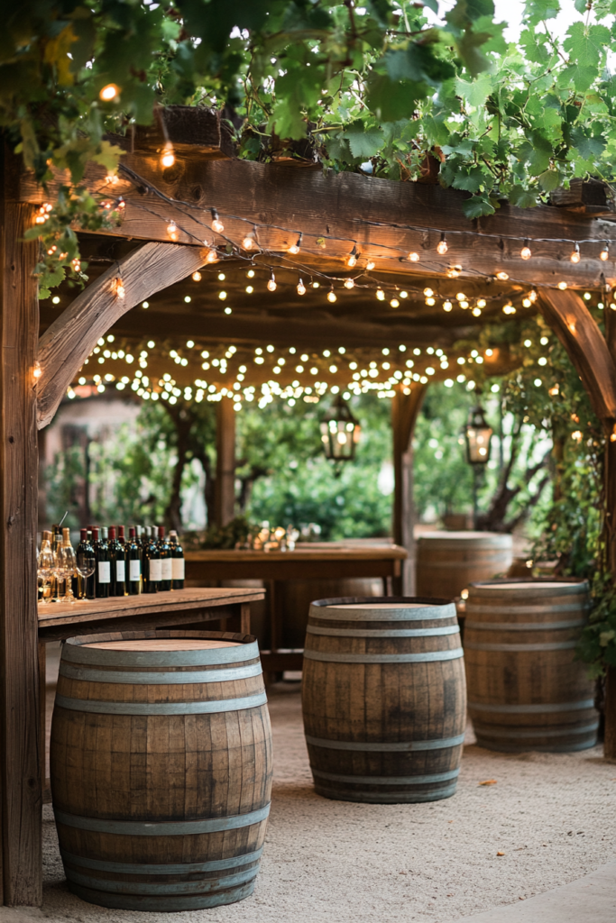 30 Rustic Vineyard Wedding Setup Design Concepts