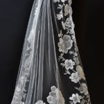 38 Detailed Embroidered Wedding Veil Collections