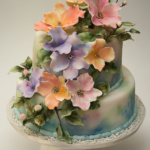 45 Dreamy Watercolor Wedding Cake Designs Collection