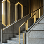 31 Brutalist-Art Deco Entryway Designs: Raw Concrete with Geometric Glamour